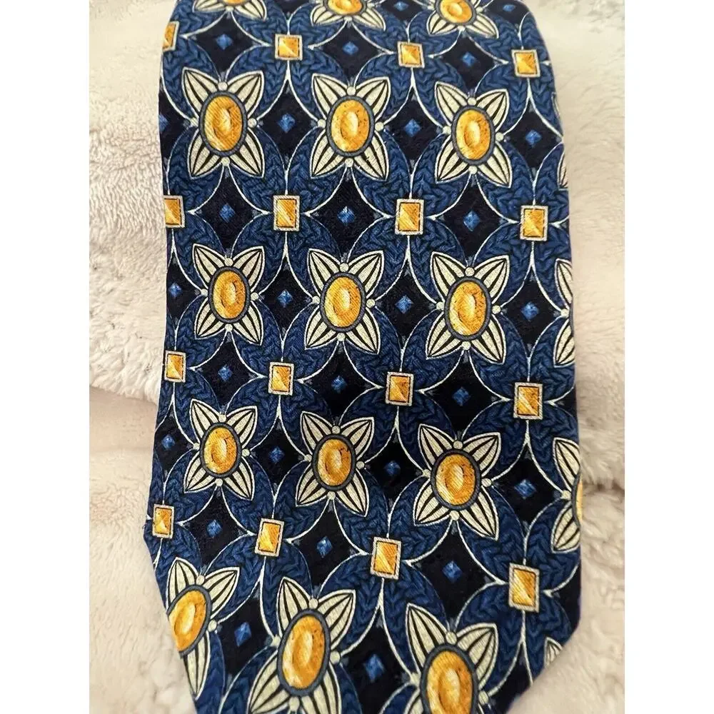 Richel Royal Neck Tie Blue Yellow‎